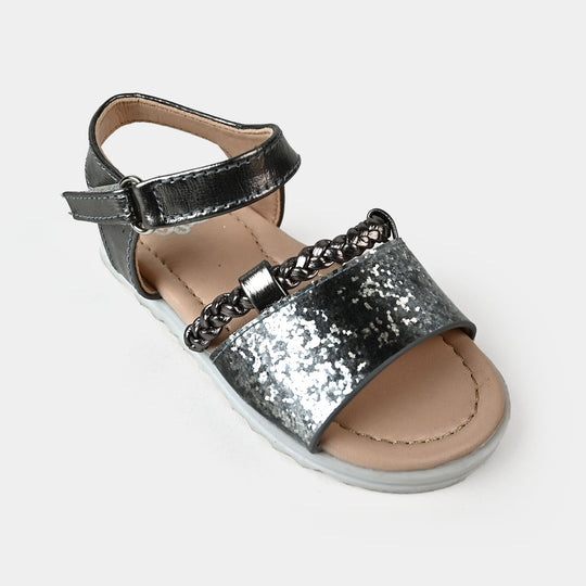 Girls Sandal 456-96-SILVER