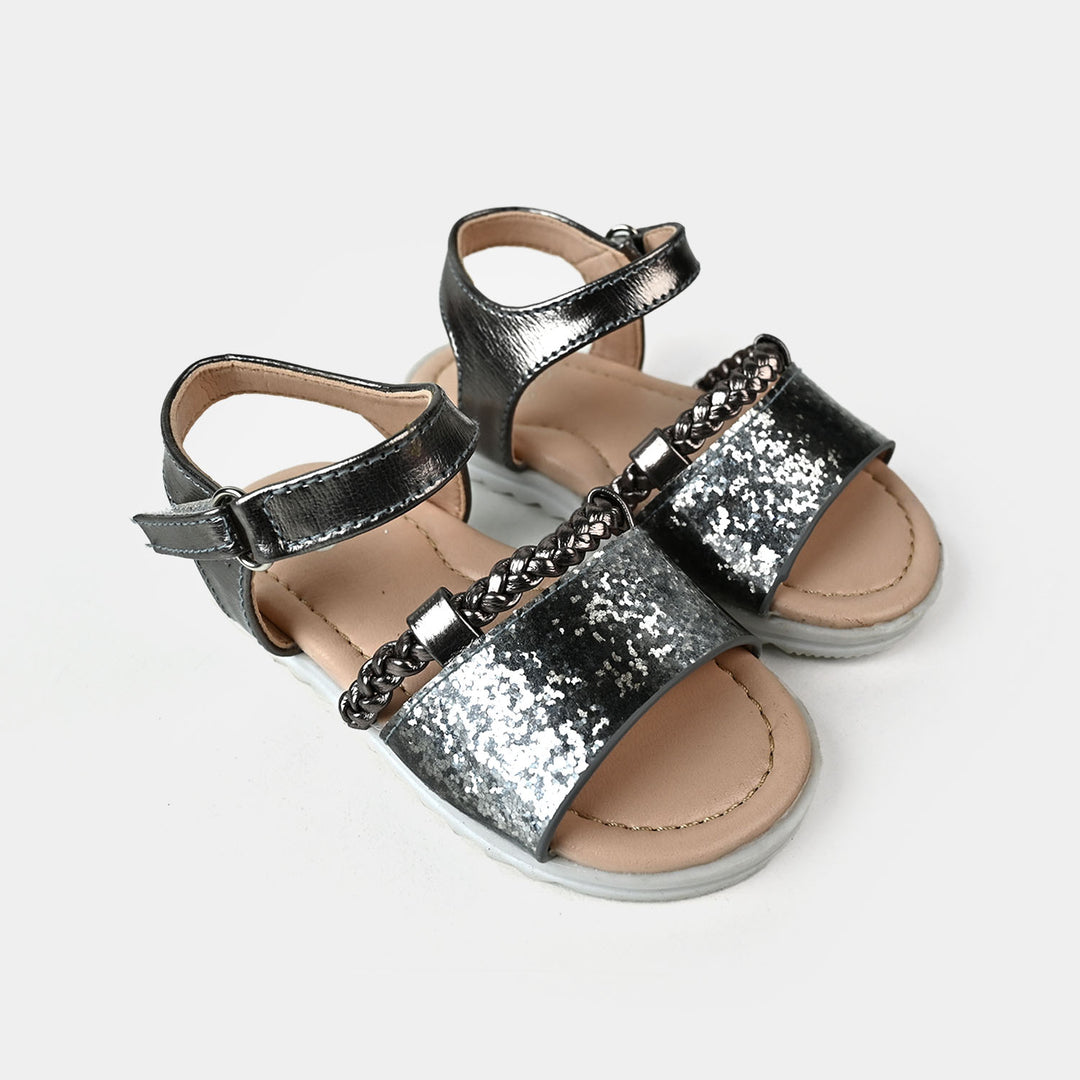 Girls Sandal 456-96-SILVER