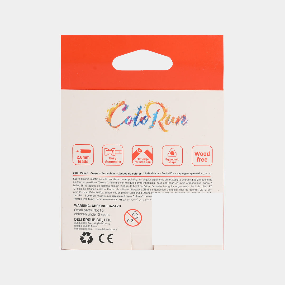 Triangular Color Pencils | 12PCs