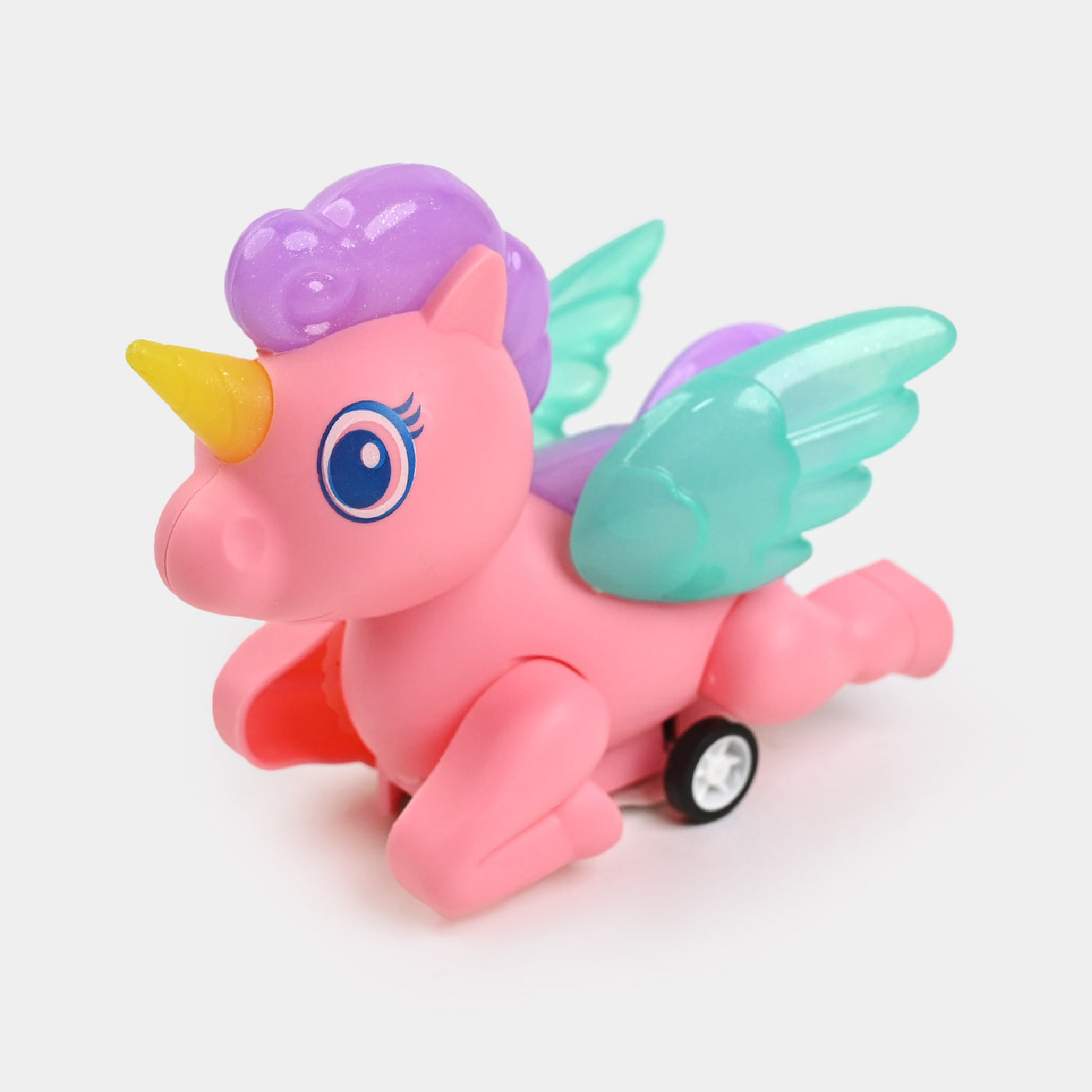 Cute Pull-Back Dinky Toy With Light