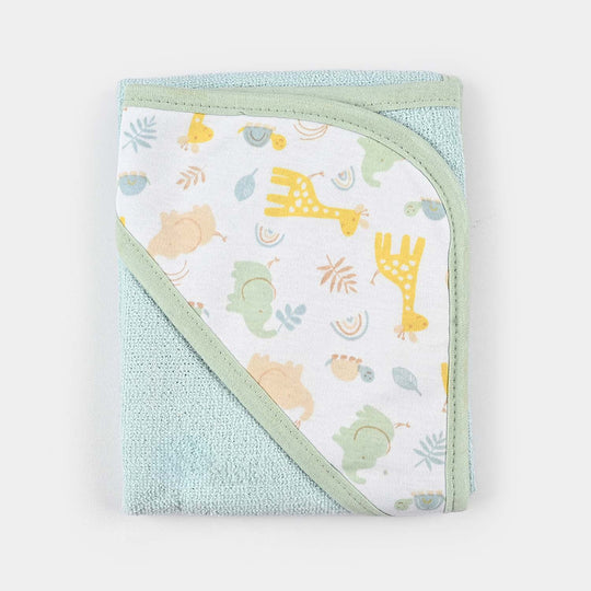 Baby Bath Towel Green