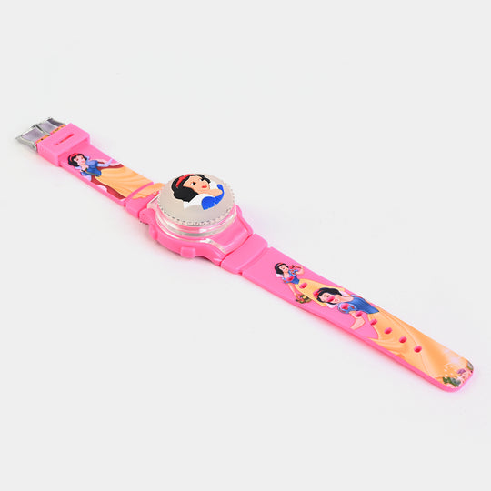 KIDS QUARTZ WATCH MULTI-LIGHT SPINNER