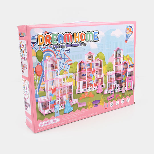 Villa Dollhouse Play Set – Build, Imagine & Create