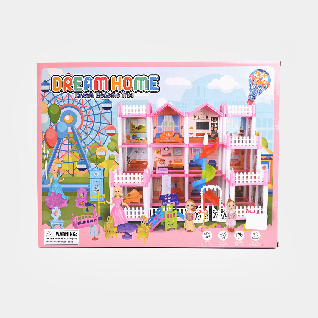 Villa Dollhouse Play Set – Build, Imagine & Create