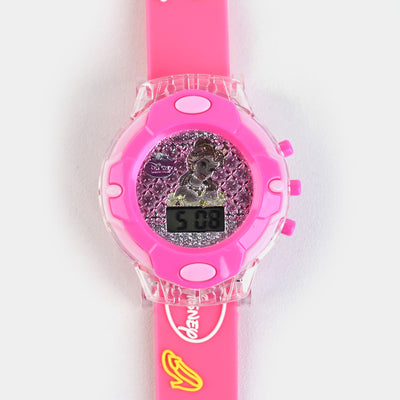Character Wrist Watch With Light