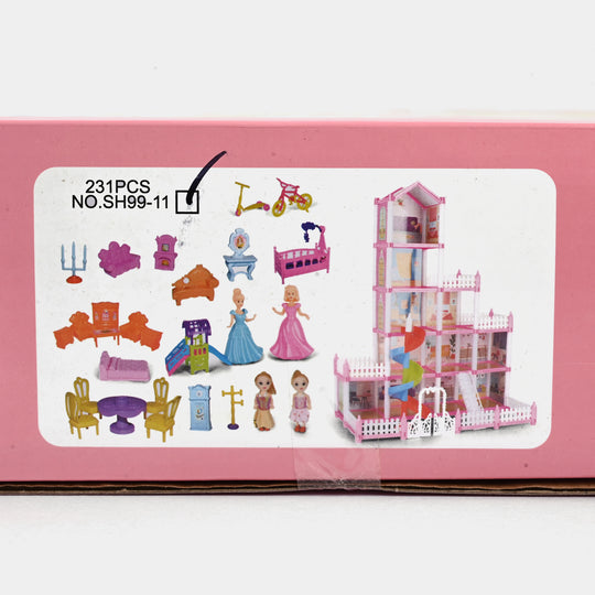 Villa Dollhouse Play Set – Build, Imagine & Create