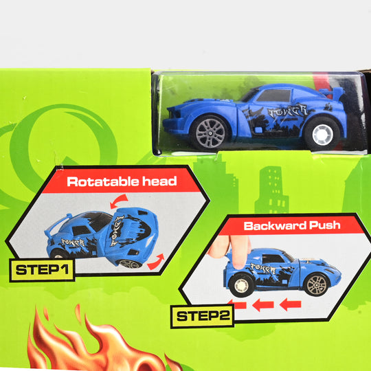 Racing Track Set – 360° Corkscrew Loop Action