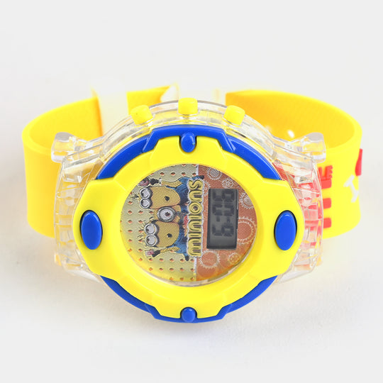 Character Wrist Watch With Light