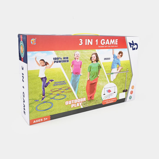 3 In 1 Game Outdoor Play For Kids