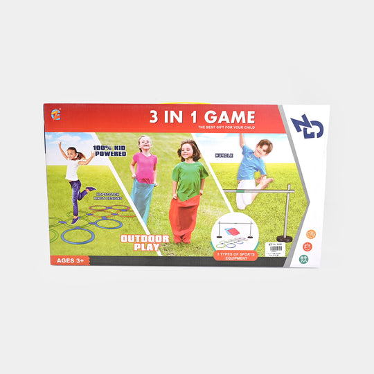 3 In 1 Game Outdoor Play For Kids