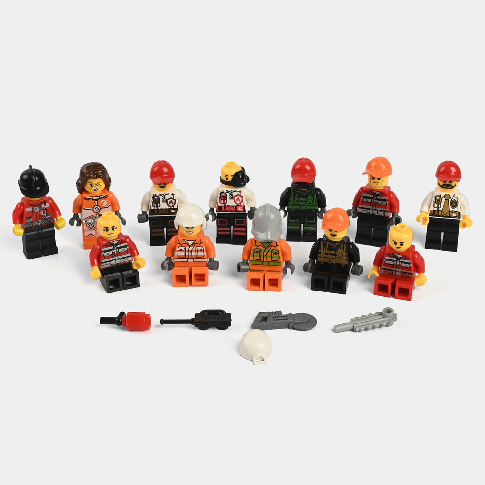Minifigures Toy Play Set | 12PCs