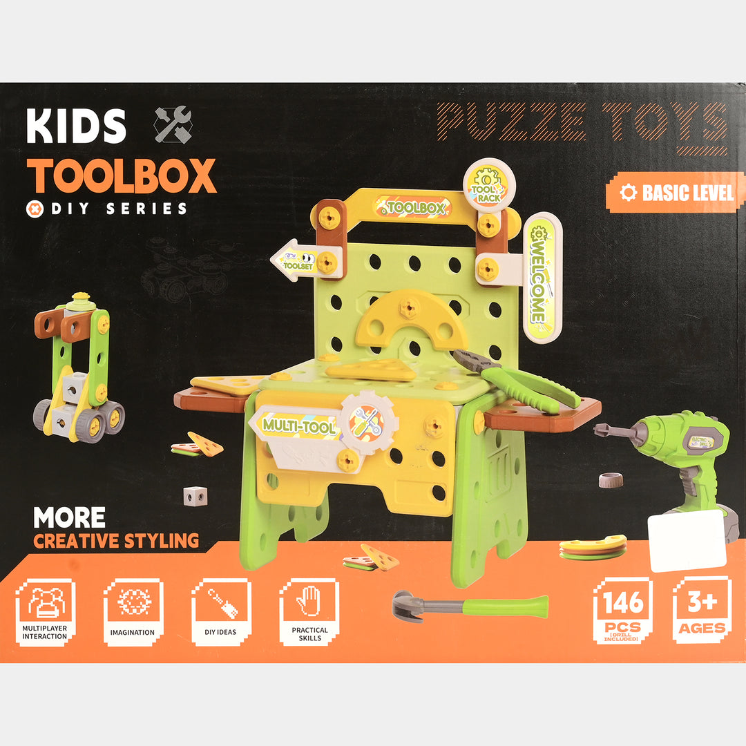 DIY Kids Toolbox Play Set