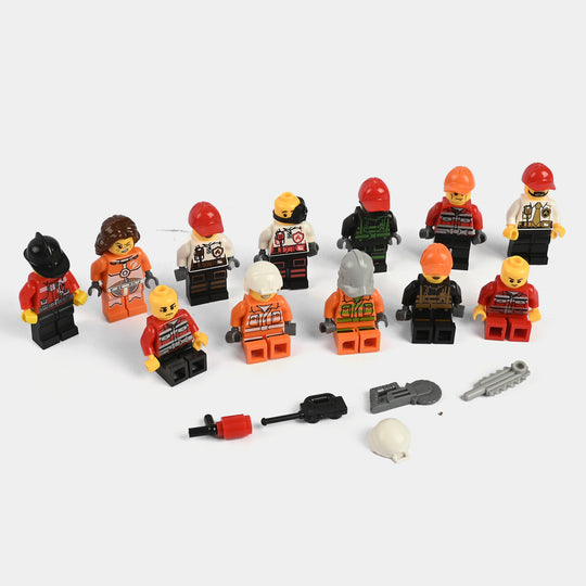 Minifigures Toy Play Set | 12PCs