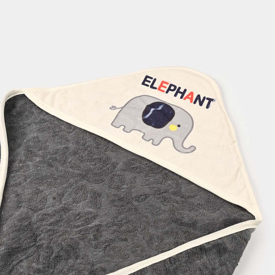 Bath Towel D.Grey Elephant
