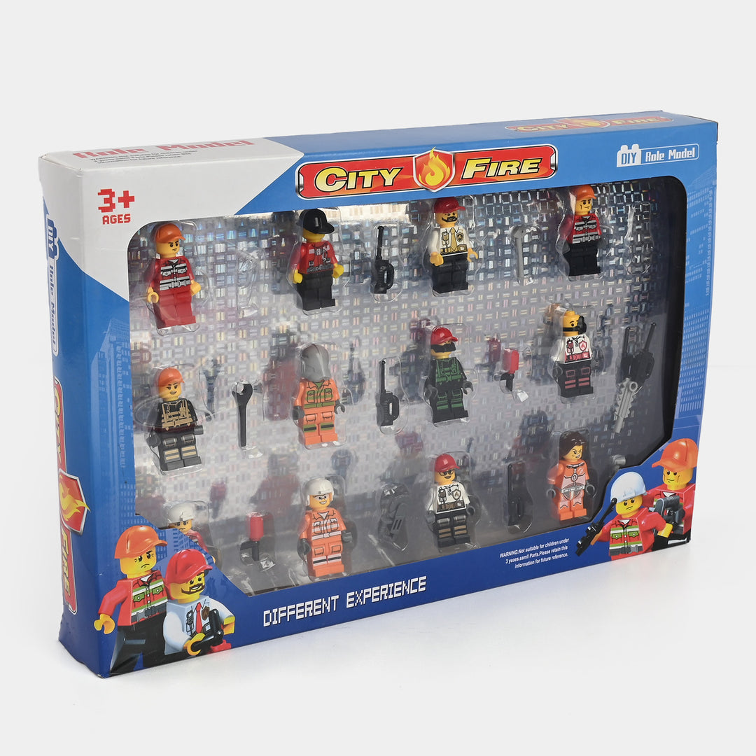Minifigures Toy Play Set | 12PCs