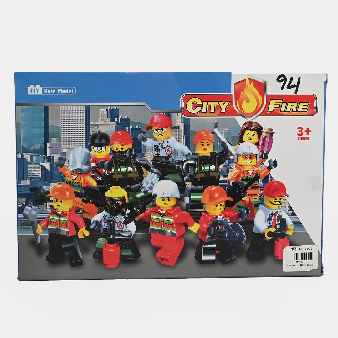 Minifigures Toy Play Set | 12PCs