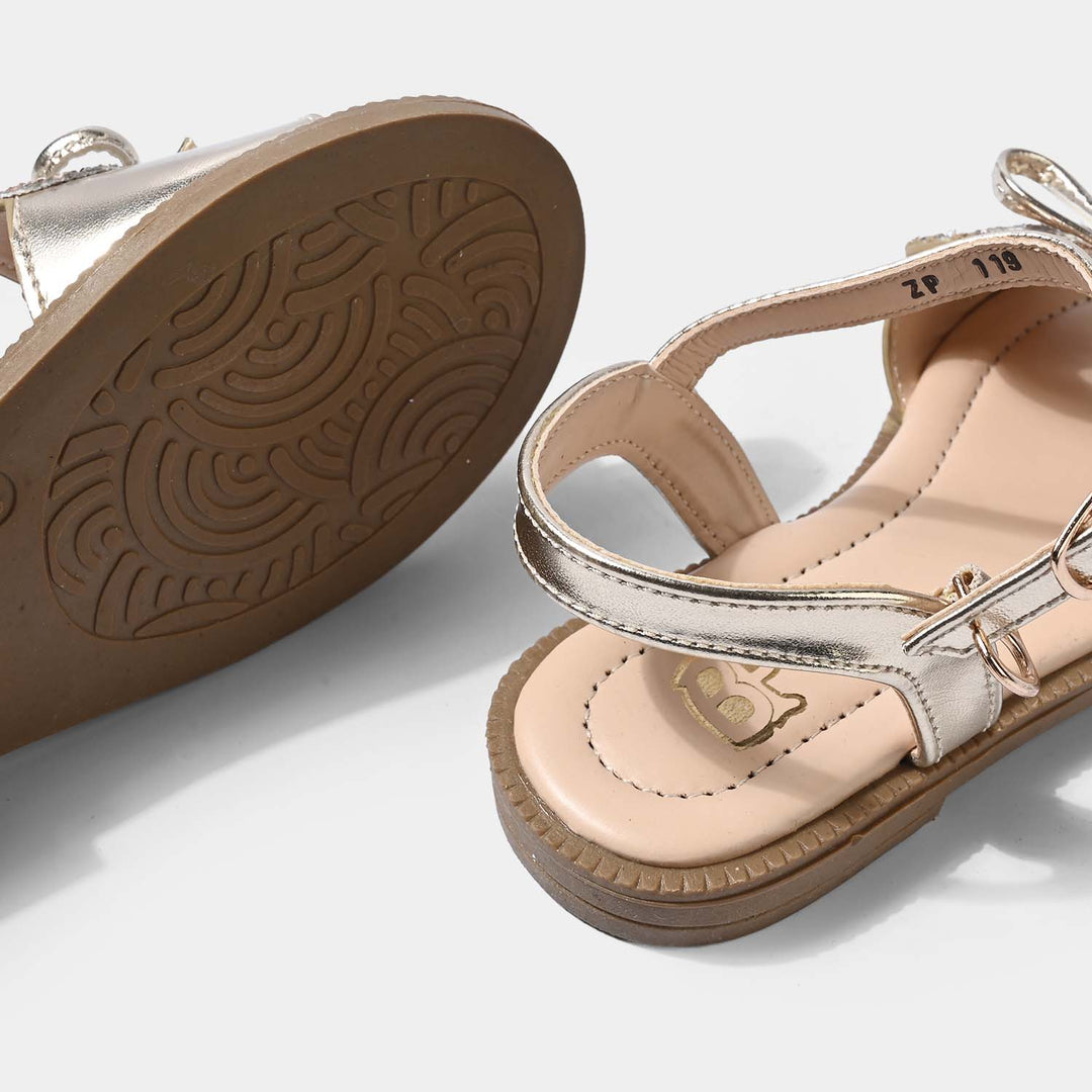 Girls Sandal ZP-119-Golden