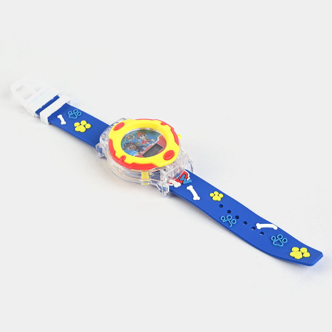 Character Wrist Watch With Light