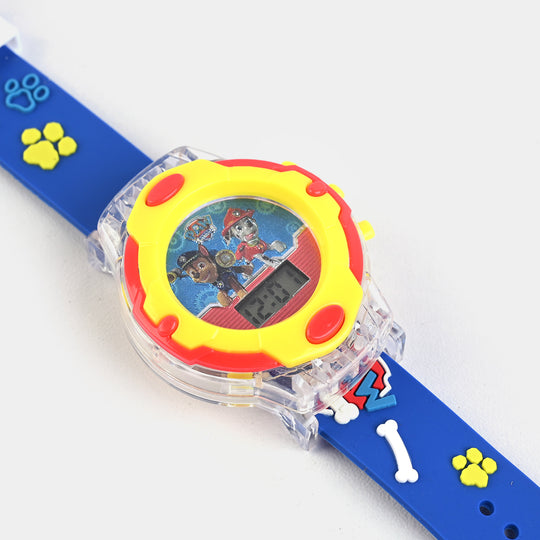 Character Wrist Watch With Light