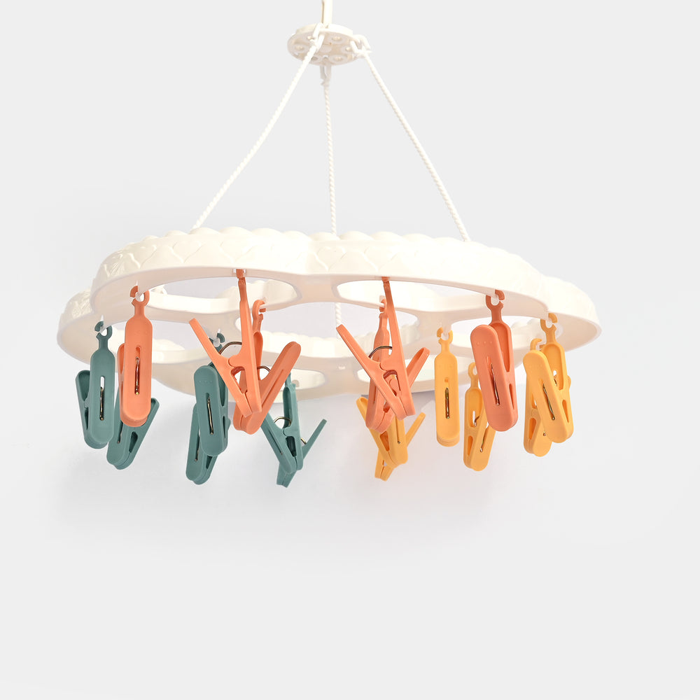 Laundry Cloth Hanger Clips Set | 17Pcs