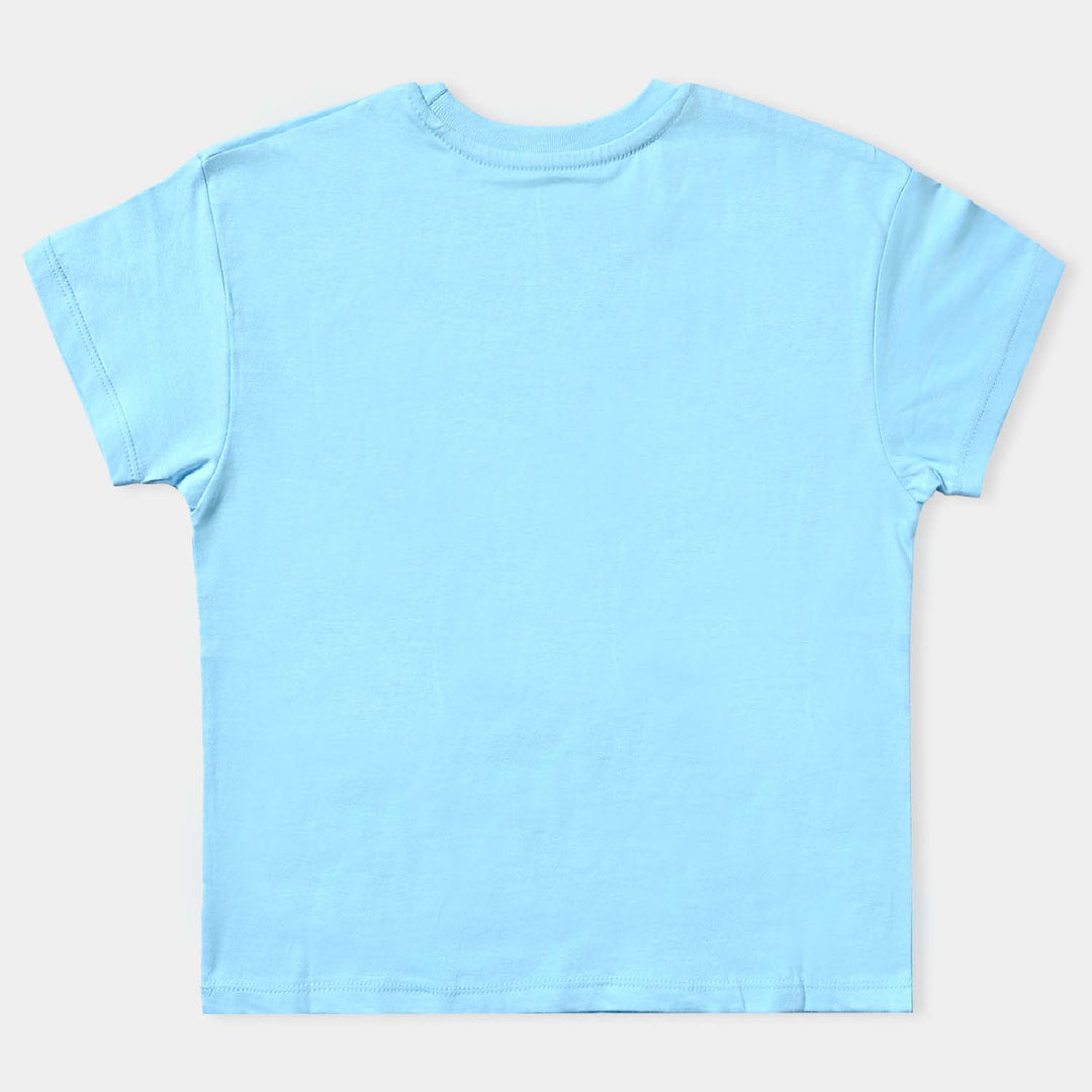 Girls Cotton Jersey T-Shirt H/S Summer Vibes