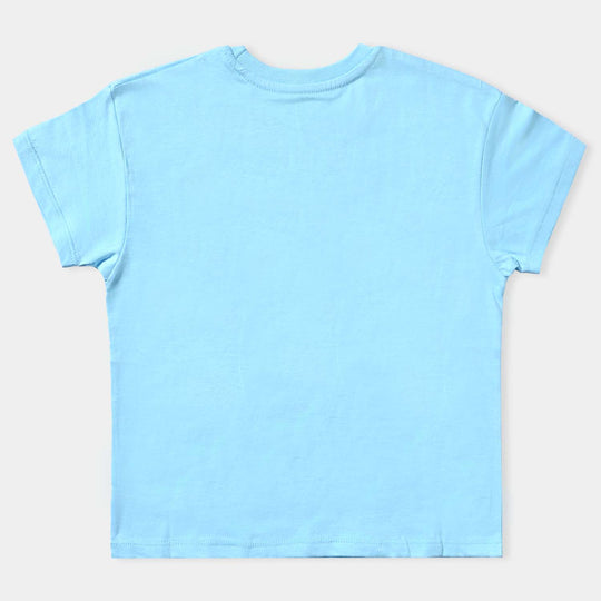 Girls Cotton Jersey T-Shirt H/S Summer Vibes