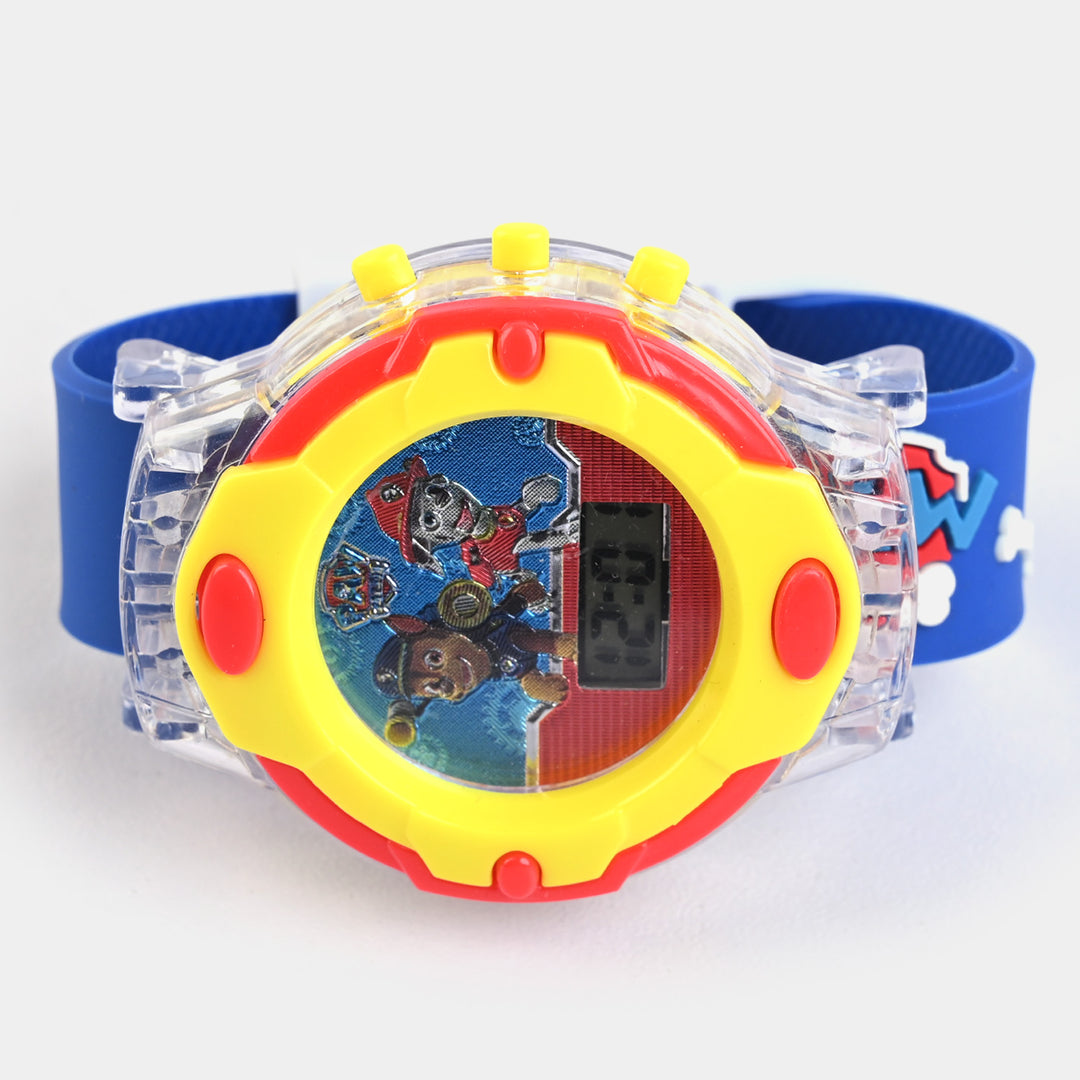 Character Wrist Watch With Light