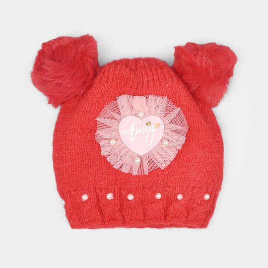 Baby Fancy Winter Woolen Cap | 6-12M