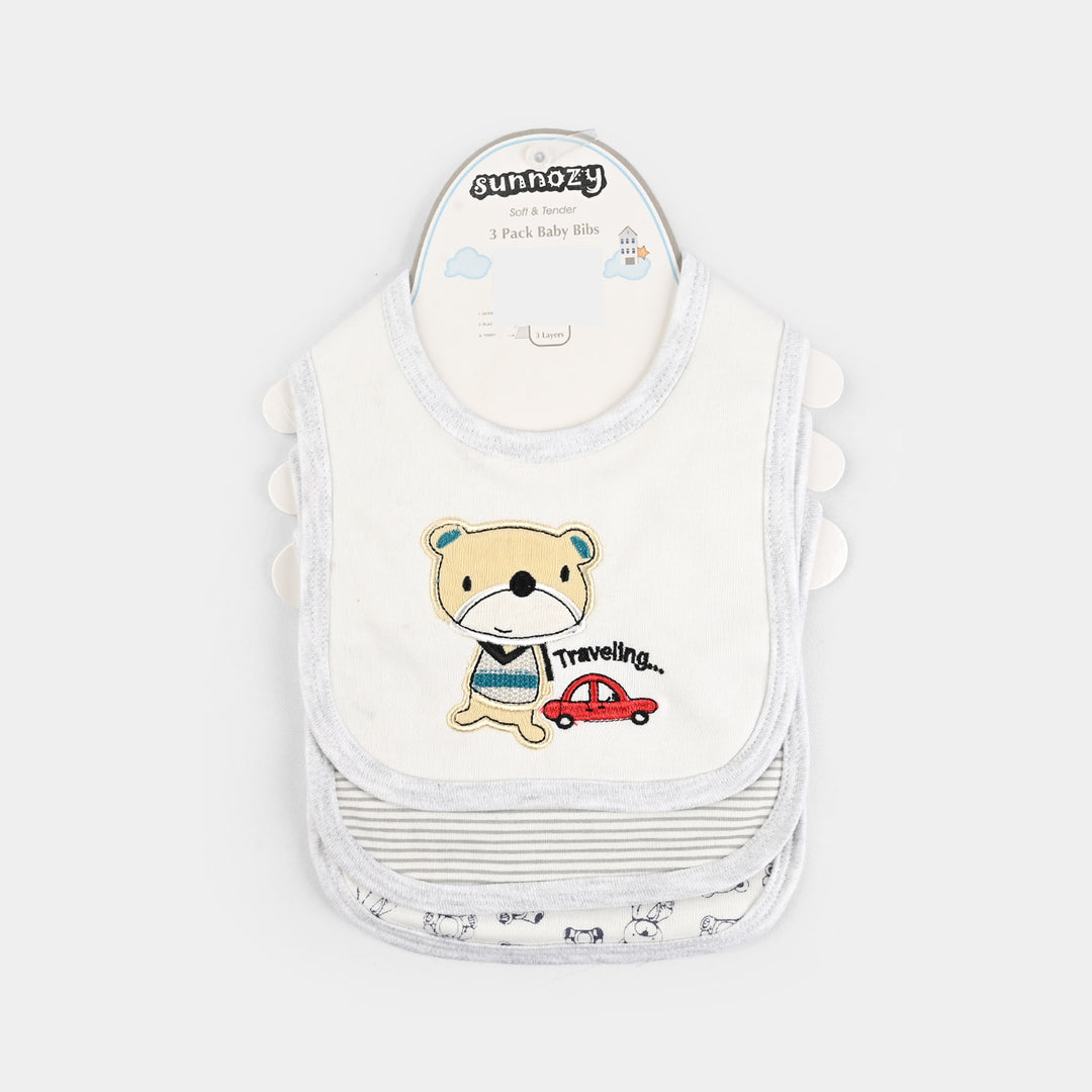 Baby Bibs Pack of 3PCs | Newborn