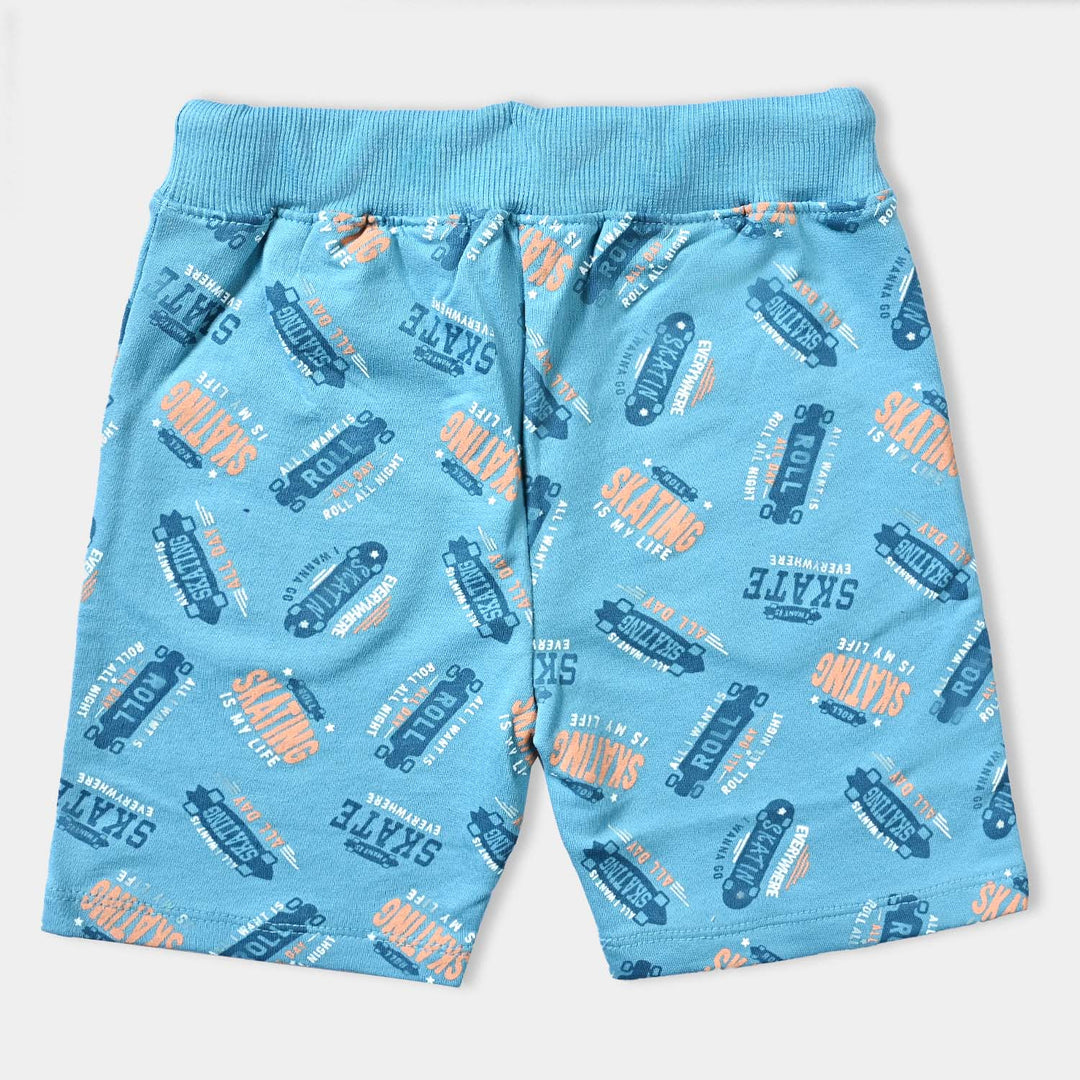 Boys Jersey/Terry 2 Piece Suit Skating-Teal