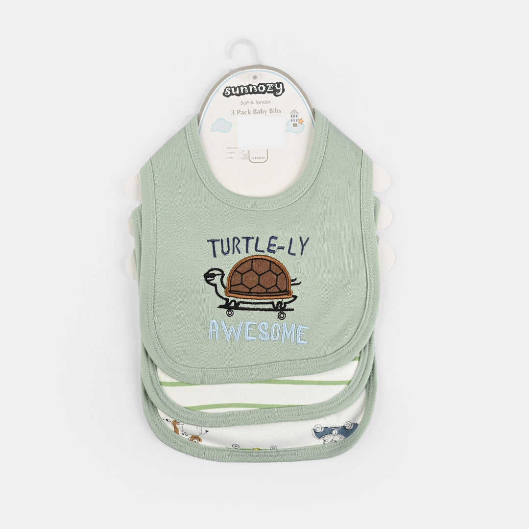 Baby Bibs Pack of 3PCs | Newborn