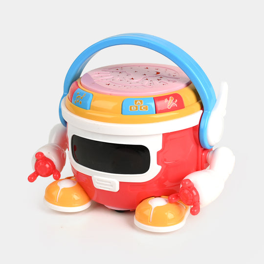 Robot Electric Music Drum Toy
