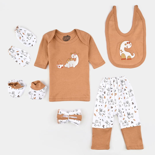 8PCs Infant Baby Gift Set Skin Dinosaur