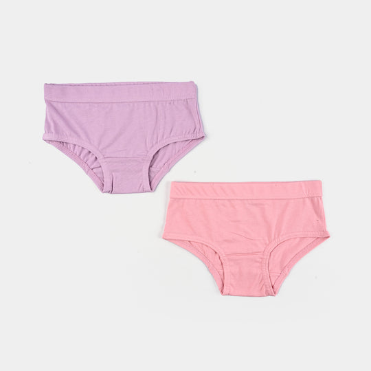Girls Cotton Jersey Panties Pack Of 2