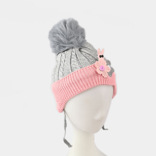 Baby Fancy Winter Woolen Cap | 12-18M