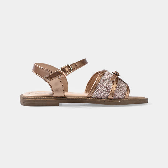 Girls Sandal ZP-116-CHAMPAGNE