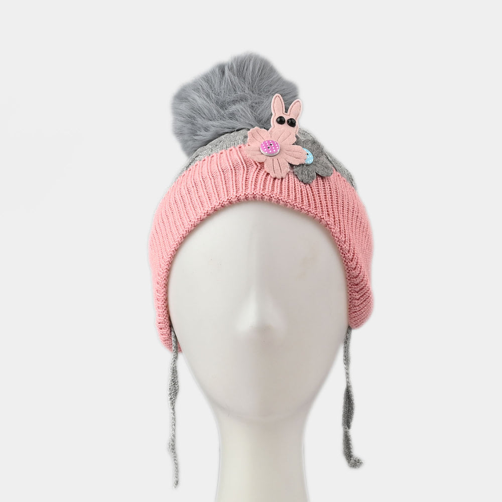 Baby Fancy Winter Woolen Cap | 12-18M