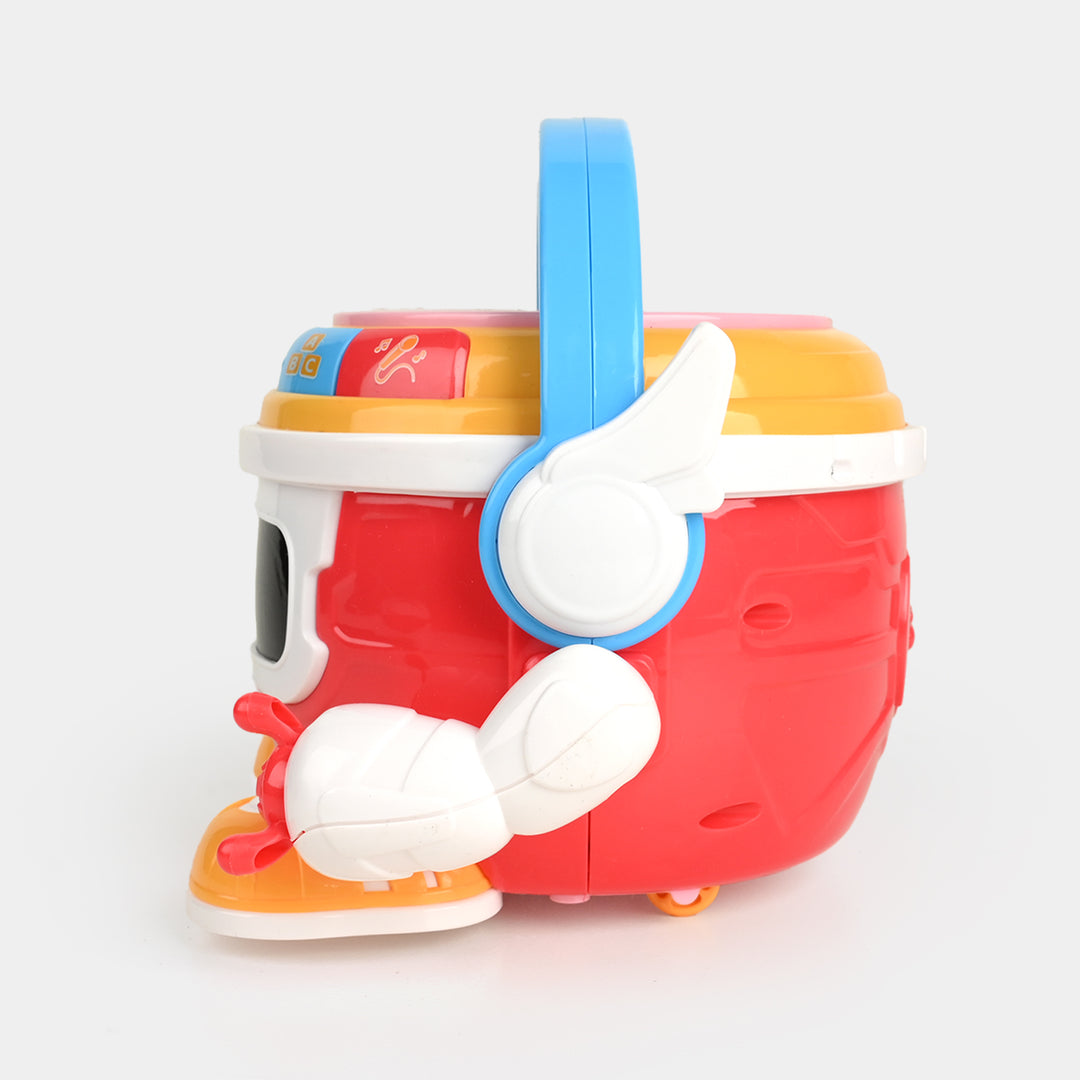 Robot Electric Music Drum Toy