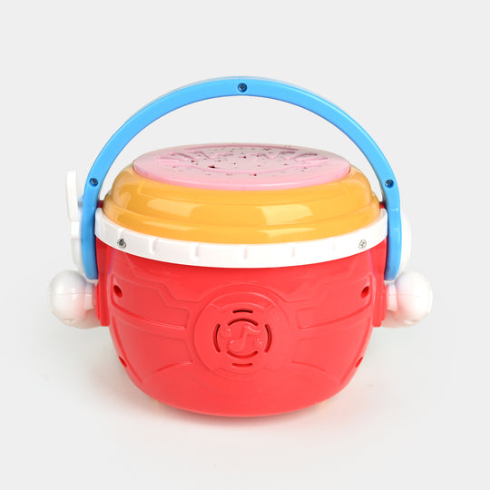 Robot Electric Music Drum Toy