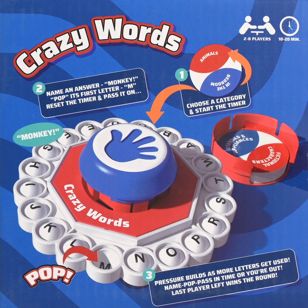 Educational Game Crazy Words Game