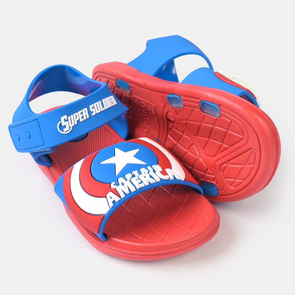 Boys Character Sandal - Blue/Red