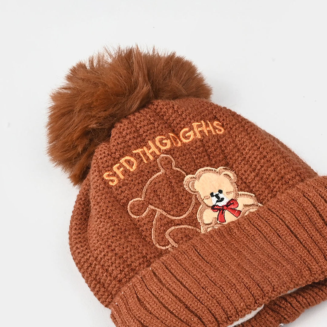 Baby Fancy Winter Woolen Cap | 6-12M