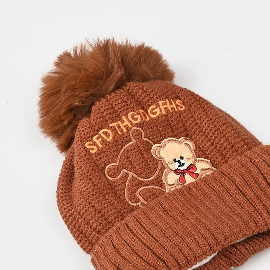 Baby Fancy Winter Woolen Cap | 6-12M