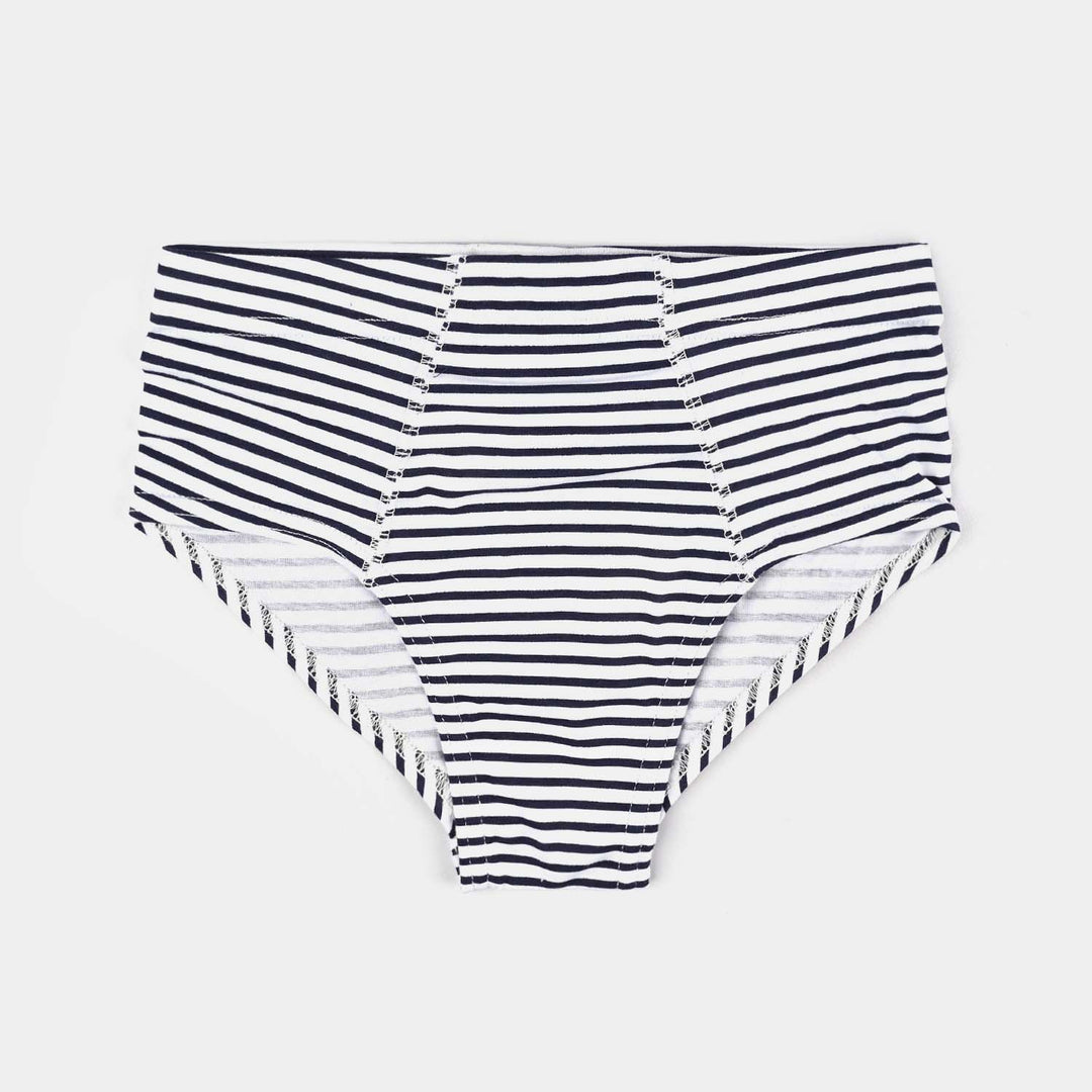 Boys Cotton Jersey Brief Basic-Pack of 2-Navy/White