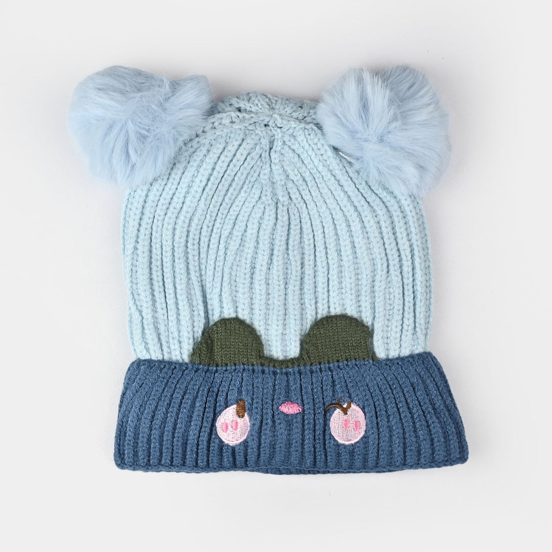 Baby Fancy Winter Woolen Cap | 12-18M