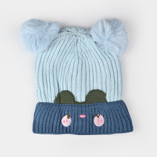 Baby Fancy Winter Woolen Cap | 12-18M