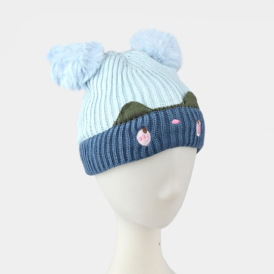 Baby Fancy Winter Woolen Cap | 12-18M