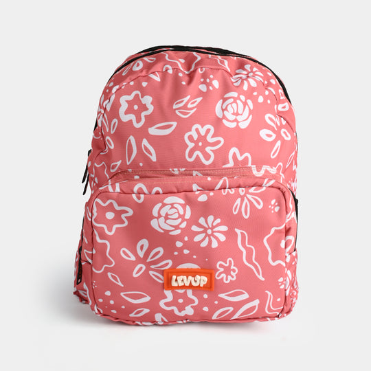 LEVUP 15" Floral School Backpack | Grade KG