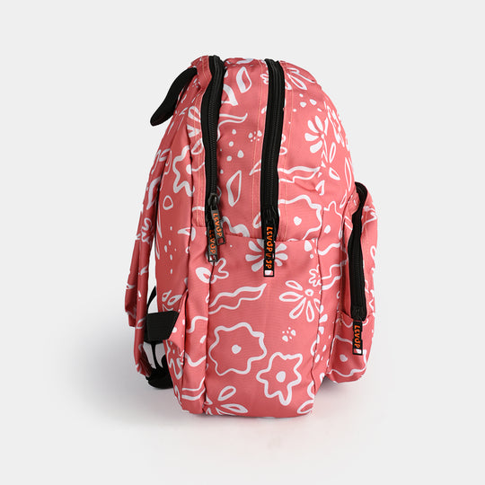 LEVUP 15" Floral School Backpack | Grade KG