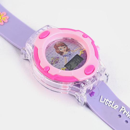 Character Wrist Watch With Light